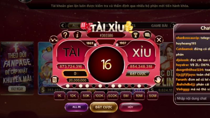 Tổng quan về cách vào tiền tài xỉu